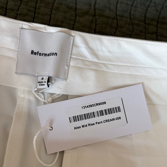 Reformation White Trousers - Picture 3 of 3